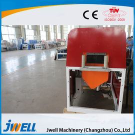 Jwell good bending strength WPC PE floor profile extrusion line