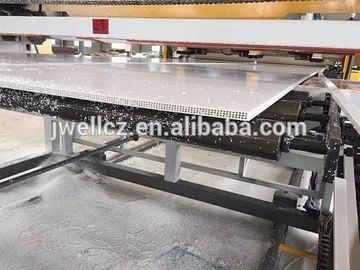 JWELL-PP PVC PE  Plastic building template board Extruding Line/construction templates making machine