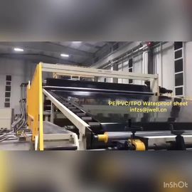 Jwell PE Waterproof Sheet Extrusion Line