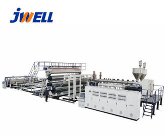 8m Plastic Sheet Machine , Upvc Extrusion Machinery 0.5-3mm Thickness